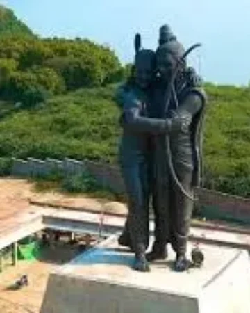 ramnisadraj, ramnisadrajmilanphoto, shri ram aur nisadraj
